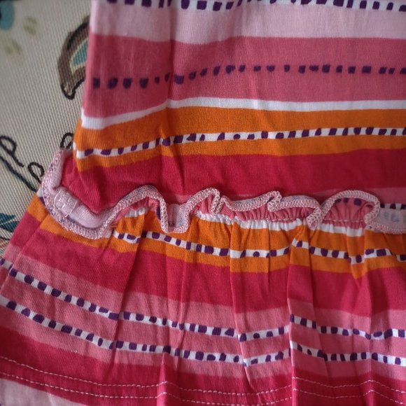 NWT Gymboree Pretty Paradise Striped Dress Girls 12-18 Months Crazy 8 - Picture 5 of 6